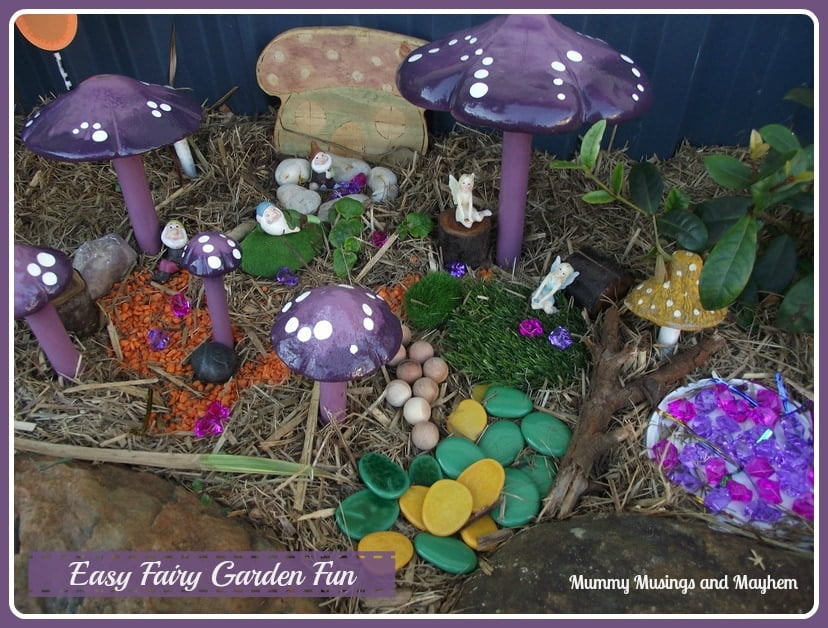 Easy Toddler Fairy Garden via Mummy Musings and Mayhem