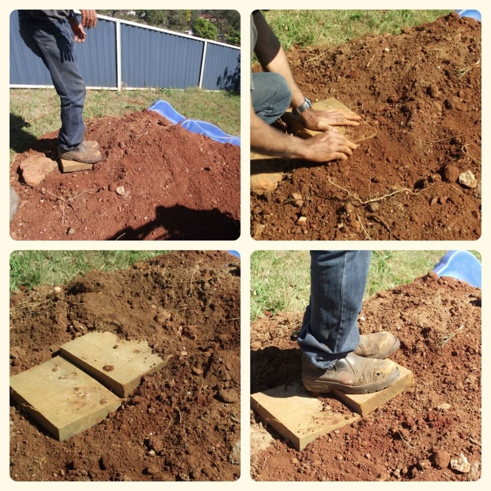 Hill Slide Fun from The Empowered Educator! Add a climbing challenge to your outdoor play area with this simple DIY mound or hill slide. No hardware required and easy to remove when no longer needed! Perfect project for parents, educators and early childhood teachers who value engaging outdoor play spaces! #outdoorplay #diy #outdoorspace #backyard #naturalplay #hillslidefun