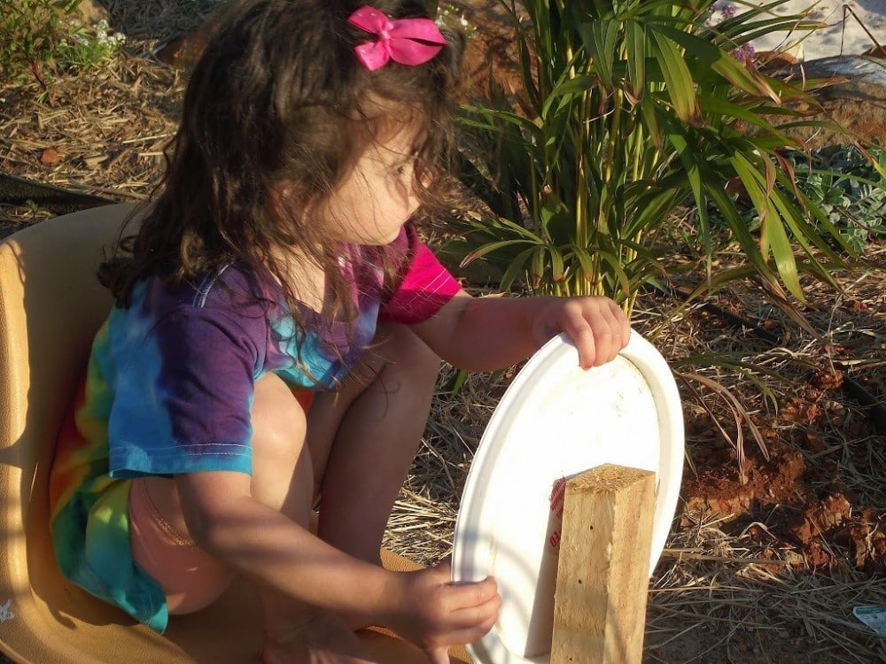 DIY Recycled Outdoor toys made from plastic chairs - via Mummy Musings and Mayhem