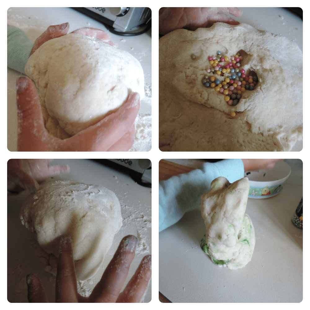 Quick and easy Christmas bauble playdough- a fun fine motor and sensory activity for all ages! 