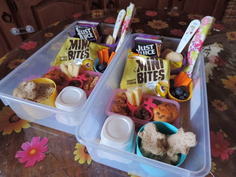 travel snack box for toddlers