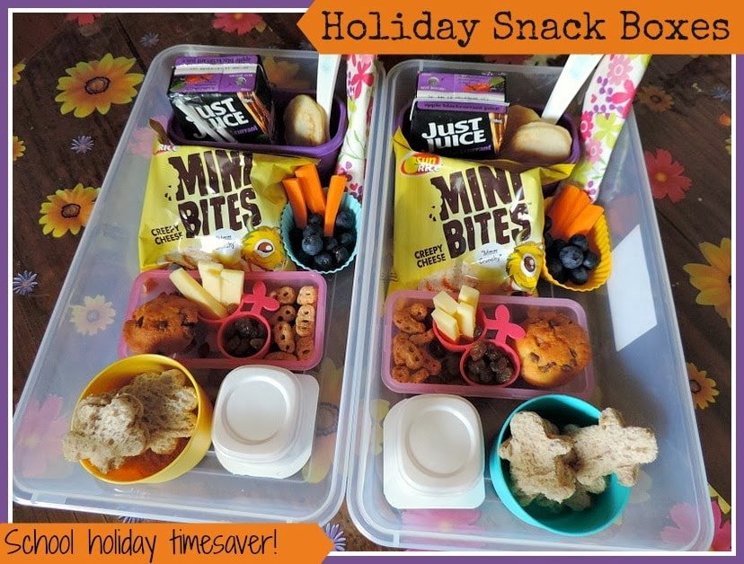 kids snack box ideas