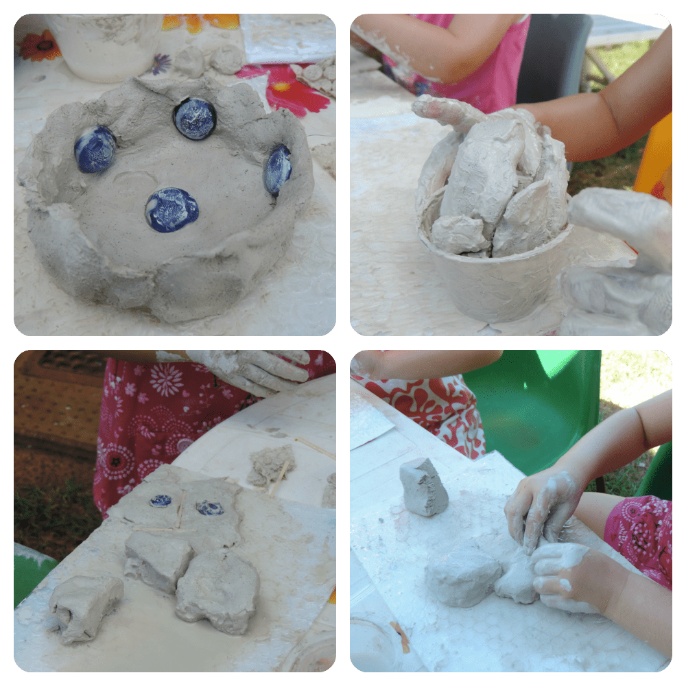 Sensory Bubble Clay ...a lovely experience for all ages using recycled and natural materials...Mummy Musings and Mayhem