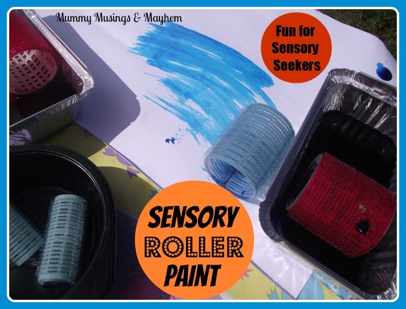 Toddler fine motor sensory paint