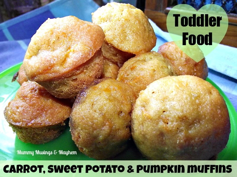Toddler Snack - Vegetable Muffins