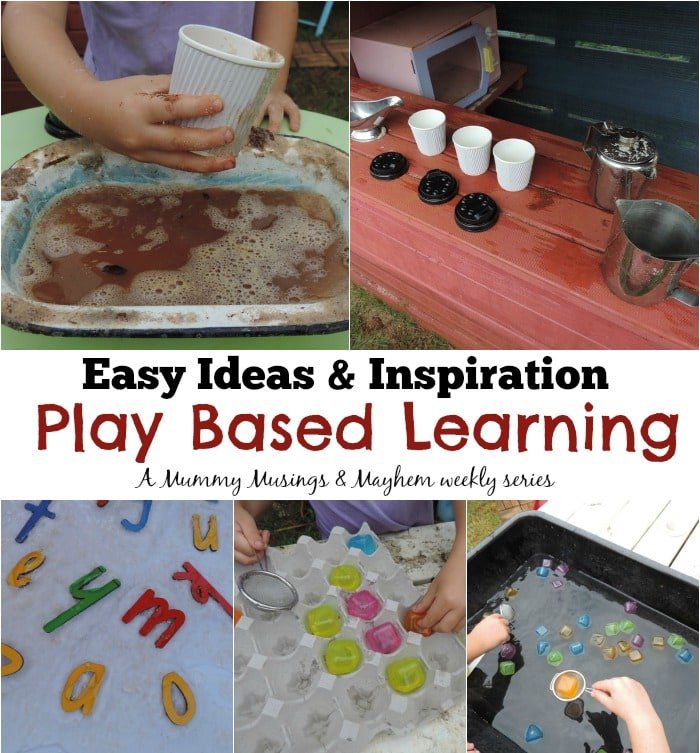 Easy play based learning ideas to try at home  - Follow a week in the life of a home based early childhood educator for inspiration. Mummy Musings and Mayhem