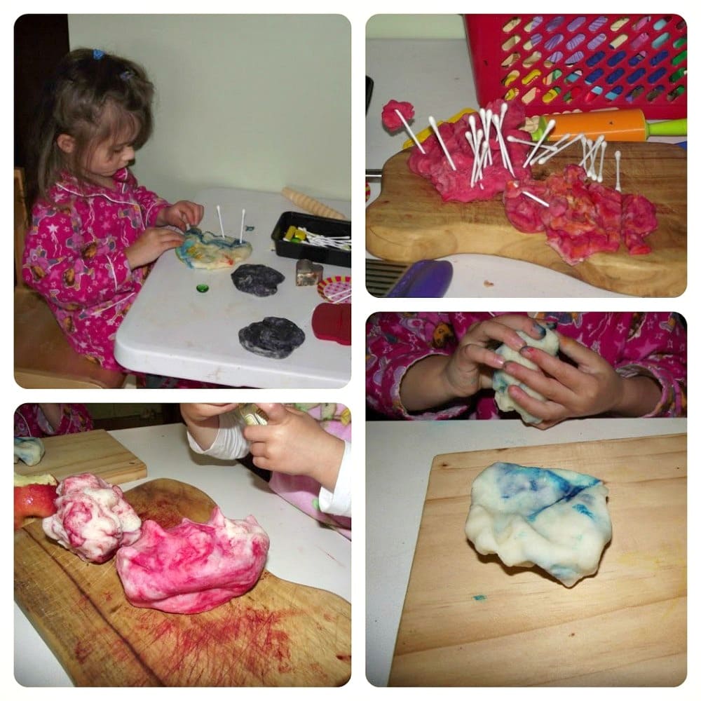 Ideas and inspiration for play based sensory learning with playdough. Mummy Musings and Mayhem