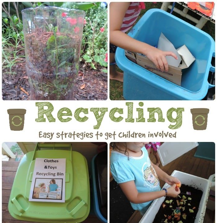 6 easy strategies for parents and educators to get children involved and excited about recycling and looking after the earth - Mummy Musings and Mayhem