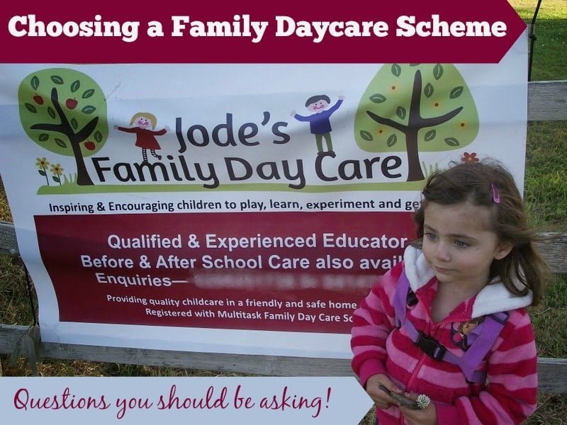 Choosing a family daycare scheme - the questions you should be asking! Mummy Musings and Mayhem