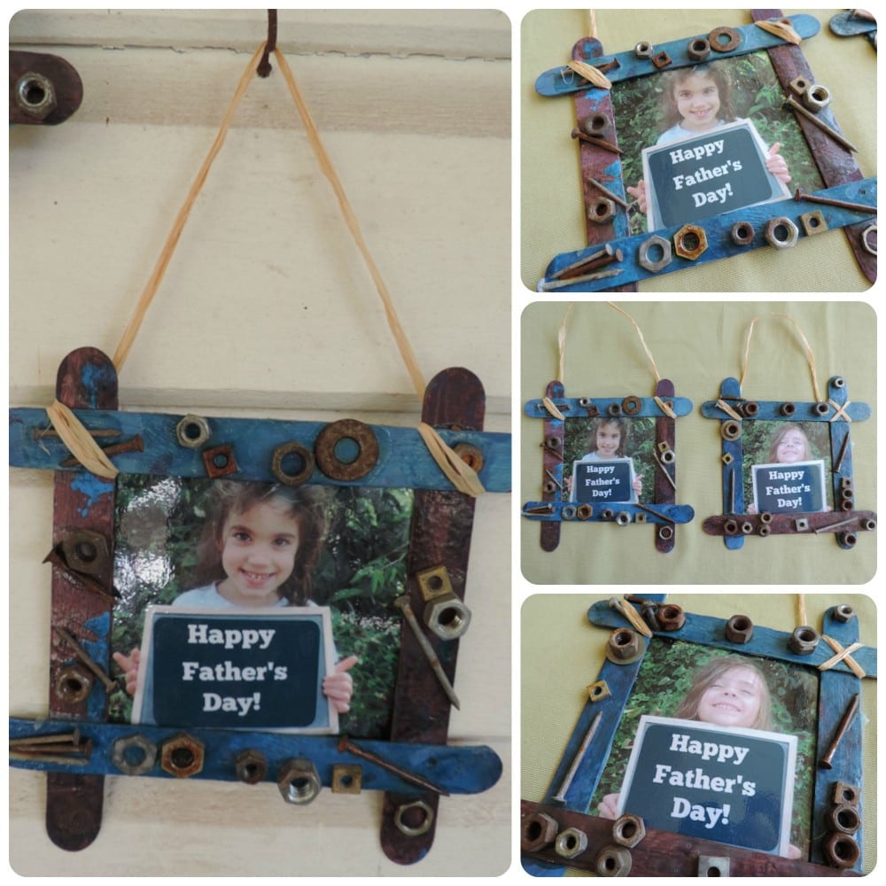 Children's Handmade Fathers Day gifts - easy ideas and inspiration to help children be creative and show their love for Dad! From Mummy Musings and Mayhem