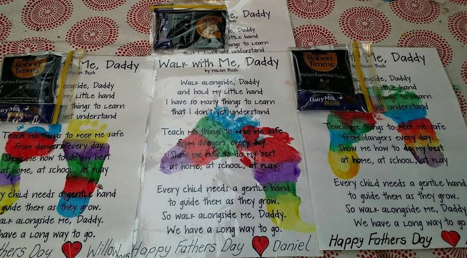 Children's Handmade Fathers Day gifts - easy ideas and inspiration to help children be creative and show their love for Dad! From Mummy Musings and Mayhem