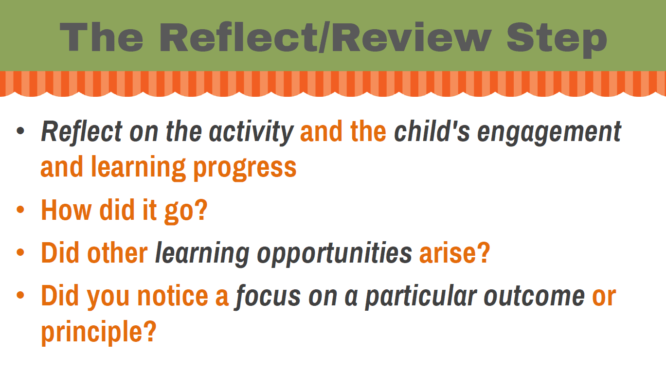 Early childhood programming made simple series for educators, leaders and teachers - tips for making it simple but effective. Part 3 discusses analysis and reflection in planning and documentation. 