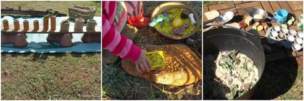 Outdoor Play Series - #1 Working with small yard spaces, tips for creating engaging outdoor play spaces even if you only have a small area to work with. Get your fact sheet at Mummy Musings and Mayhem