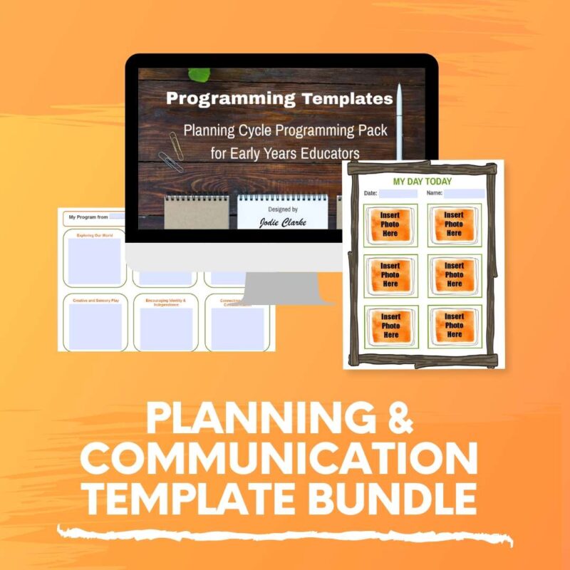 planning and communication template bundle