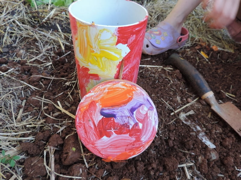 Play Based Learning! Find out how to introduce children to the concepts of sustainability and composting with this easy worm tunnel project for the garden. See all the steps at The Empowered Educator - this is a wonderful sustainable practice activity for homeschool and early childhood educators as well as parents!