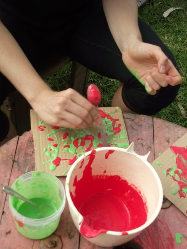 Create your own homemade puffy paint for sensory and creative play using this easy recipe. Simply paint then watch as it puffs up! 