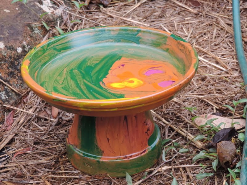 Encourage birds into your backyard or outdoor play area with this simple DIY garden birdbath project for children. Includes ideas for early childhood educators and teachers to extend on the play and learning. Easily modified for younger children and simple instructions to follow!