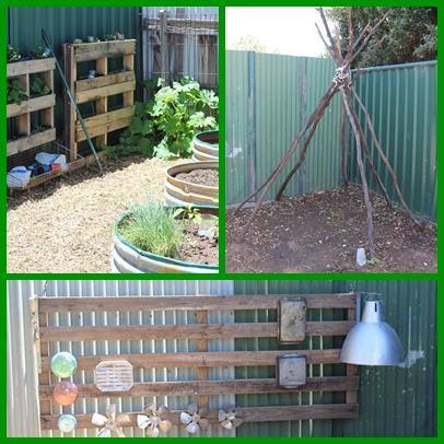 A huge collection of ideas for creative outdoor play areas shared by early years educators. Try them in the backyard or daycare spaces!