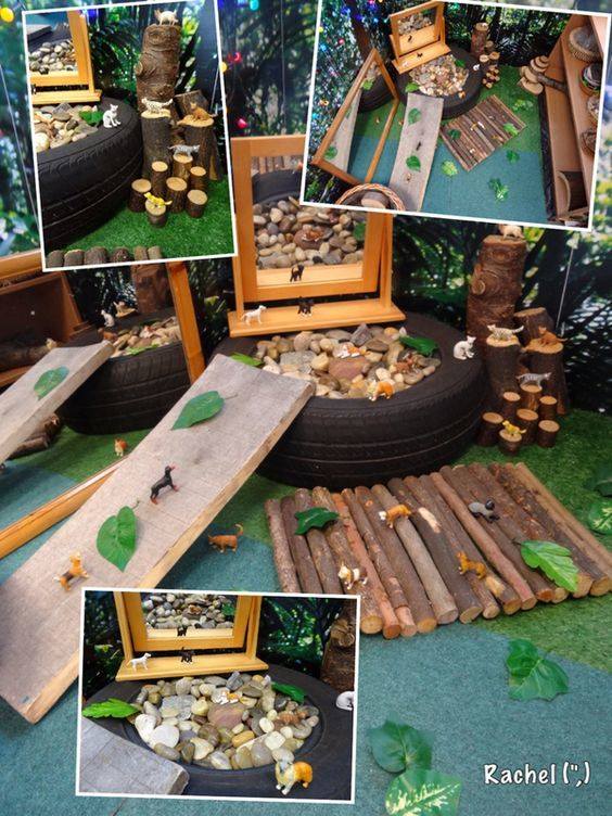 A huge collection of ideas and inspiration for reusing tyres in outdoor play creatively & safely. Save money on outdoor play equipment by upcycling! Project & safety tips included for early childhood educators and teachers.