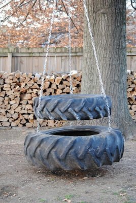 A huge collection of ideas and inspiration for reusing tyres in outdoor play creatively & safely. Save money on outdoor play equipment by upcycling! Project & safety tips included for early childhood educators and teachers.