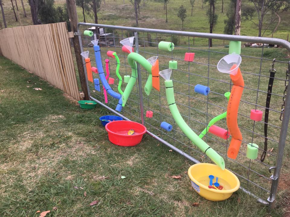 A huge collection of ideas for creative outdoor play areas shared by early years educators. Try them in the backyard or daycare spaces!