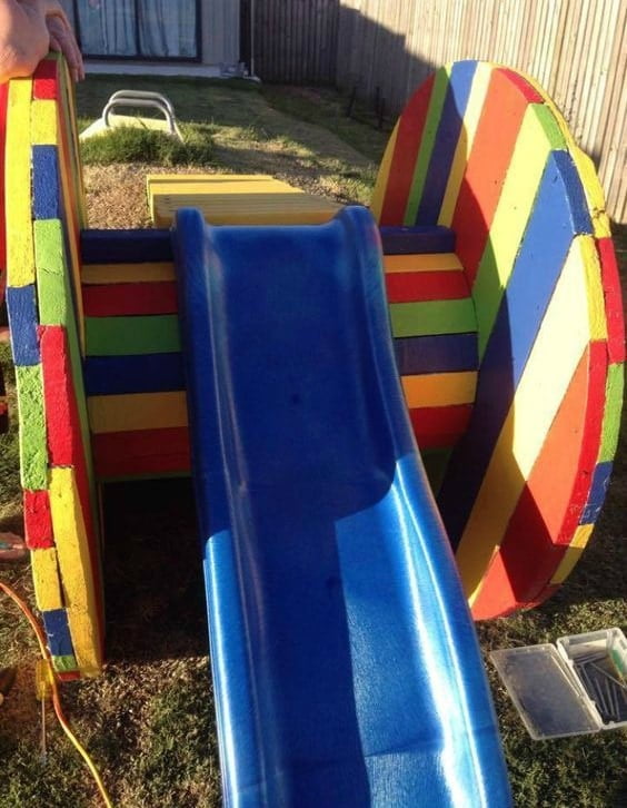 Create budget friendly & playful indoor/outdoor resources by upcycling and repurposing wooden spools and cable reels. Clever ideas to inspire early childhood teachers and parents.