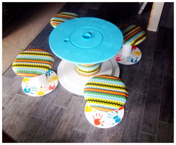 Create budget friendly & playful indoor/outdoor resources by upcycling and repurposing wooden spools and cable reels. Clever ideas to inspire early childhood teachers and parents.