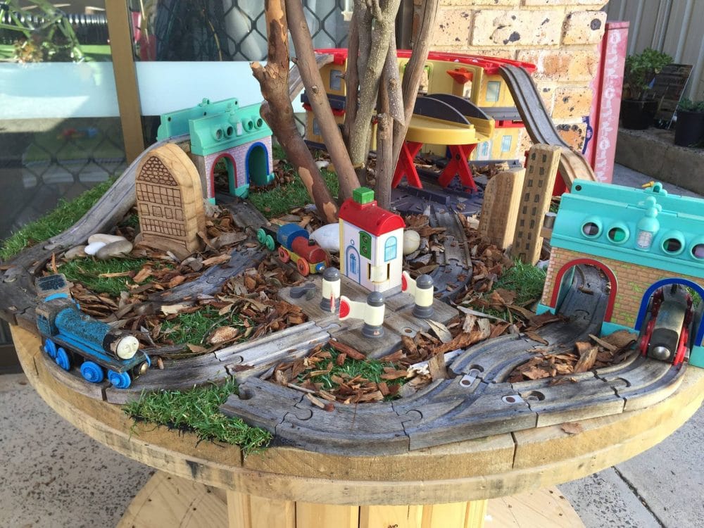 Create budget friendly & playful indoor/outdoor resources by upcycling and repurposing wooden spools and cable reels. Clever ideas to inspire early childhood teachers and parents.
