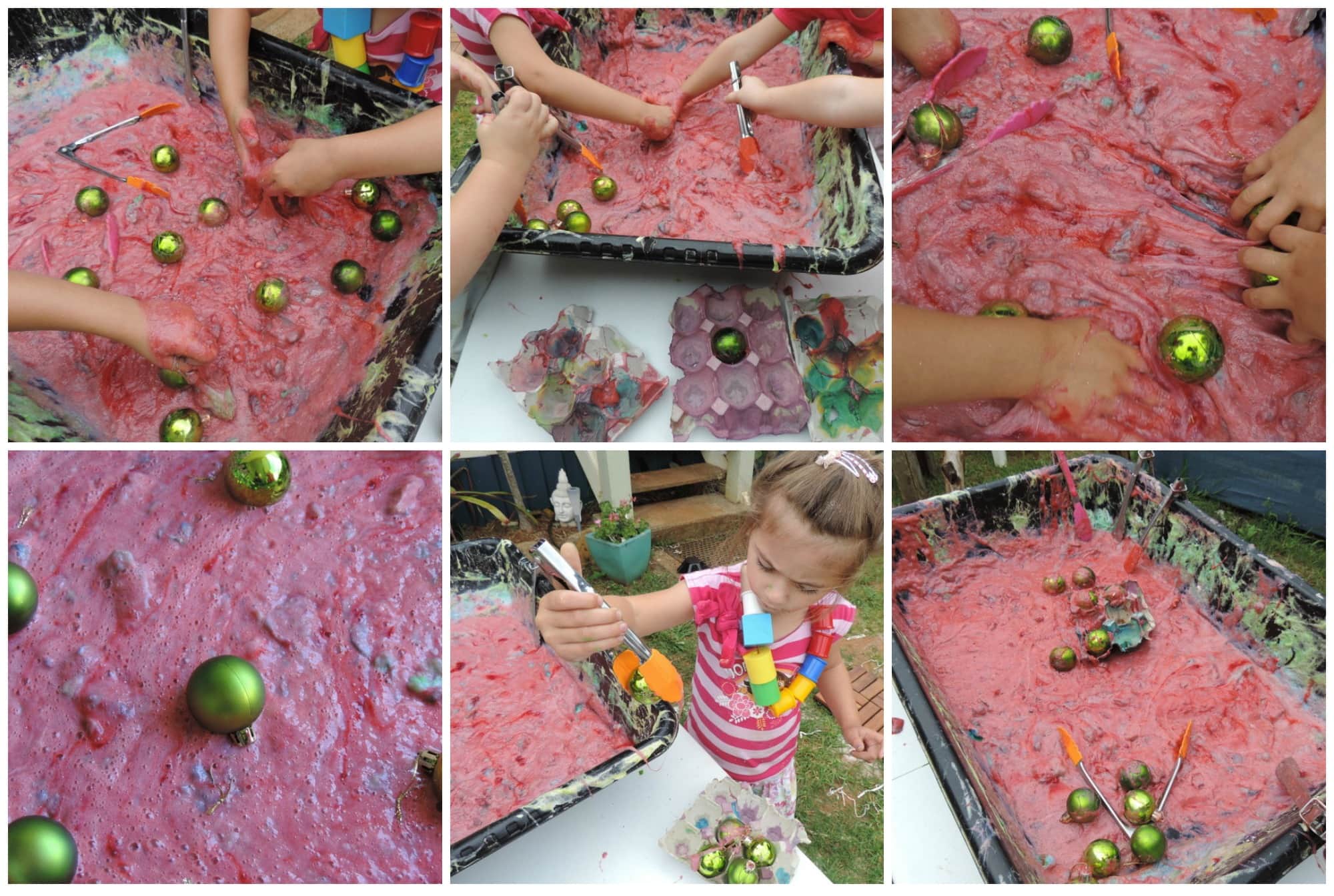 Mess Free Glitter Slime Recipe that's Safe for Kids