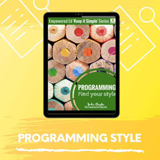 Simplify Your Programming System