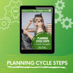 The Planning Cycle Steps Made Simple
