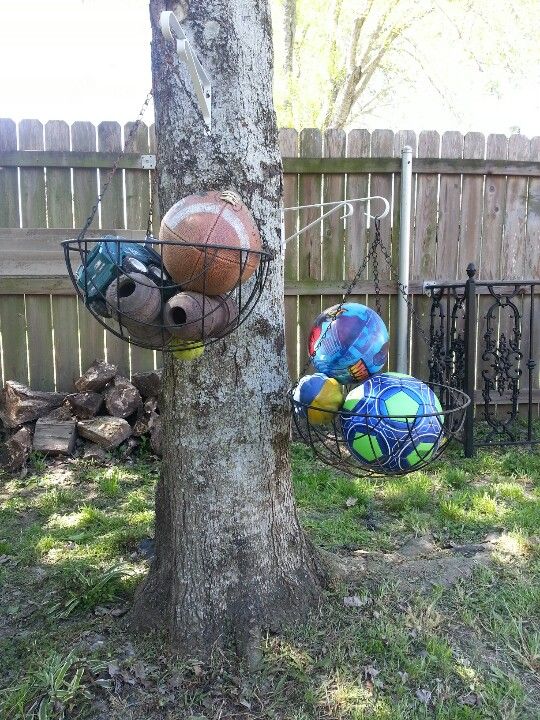 outdoor toy basket