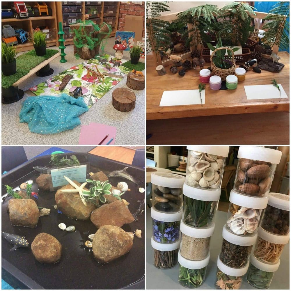 Setting up invitations to play doesn't need to be complicated, time consuming or use expensive resources. Find out how to create your own using simple materials and the reason why we use invitations for early learning. Includes a huge photo gallery of real ideas from educators.