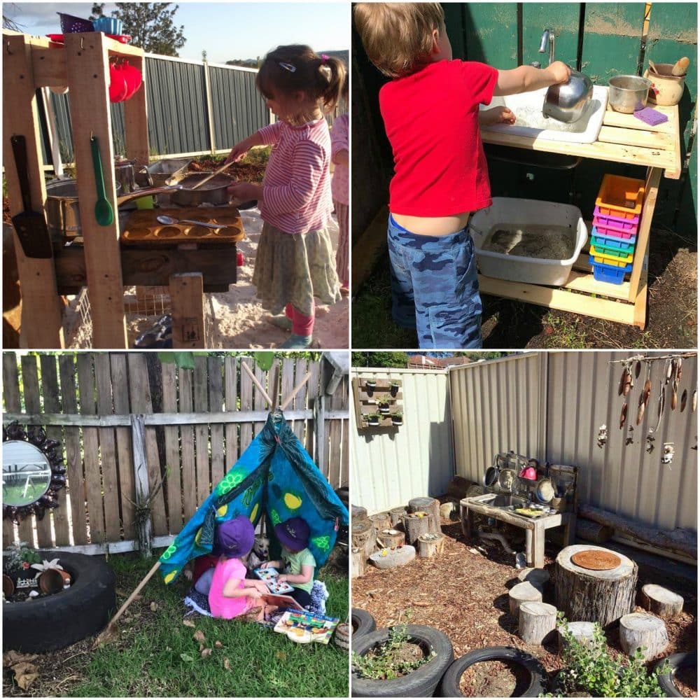 Whether you are just modifying or designing outdoor play spaces from scratch you are going to encounter challenges - the simple solutions in this post to will help you jump over the problems and create your ideal outdoor learning environment! Click to see the whole collection of easy ideas and real examples to try.