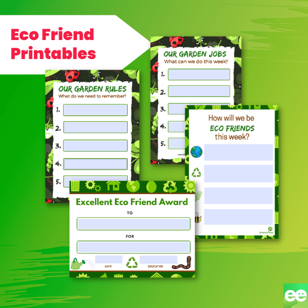Eco Friend Printables - Respecting My World Toolkit