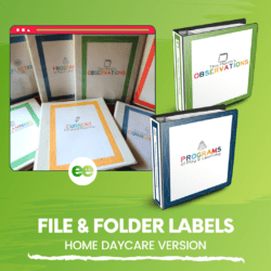 File & Folder Organisation Printables - Home Educators