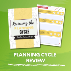 Educational Leader Planning Cycle Review Checklists