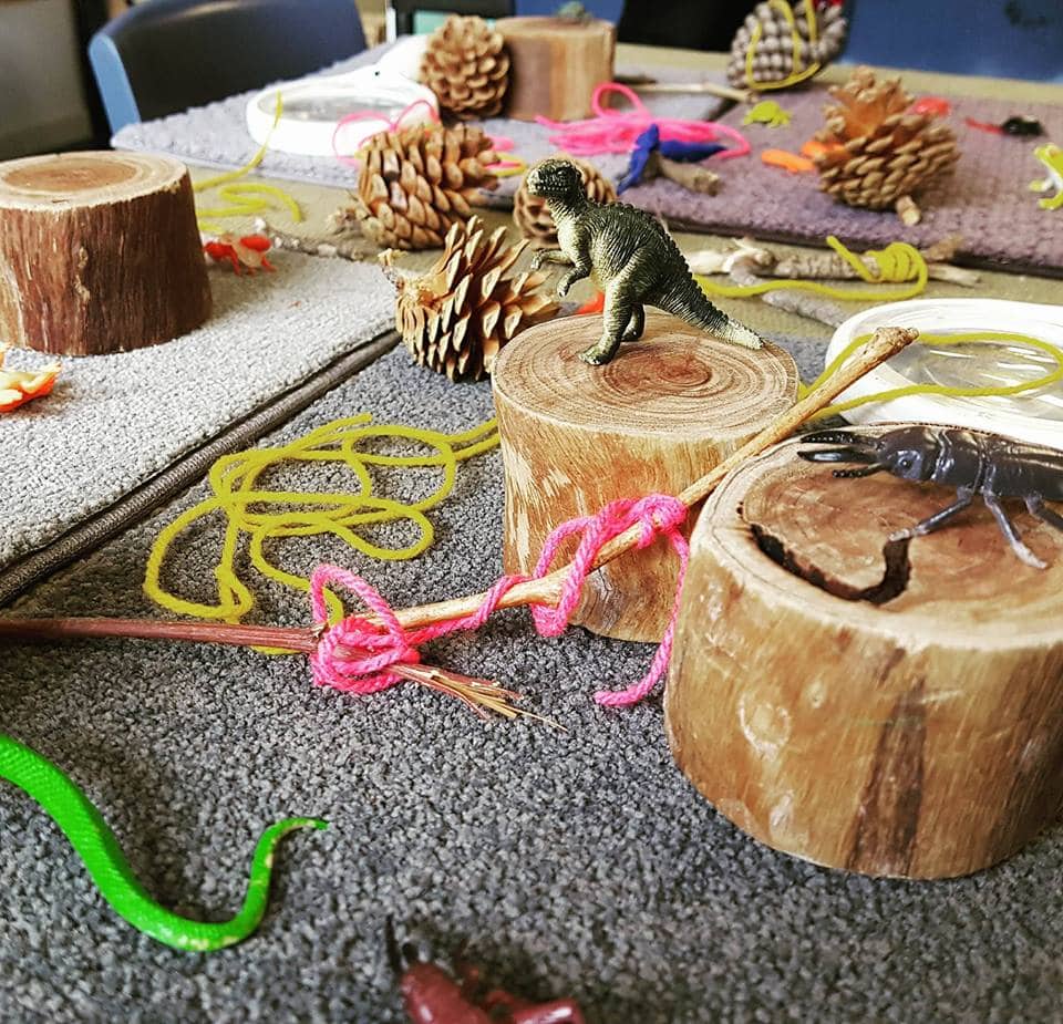 If you want to add more opportunities for nature play to your early learning environments, start with these simple ideas from educators!Parents, early childhood educators and teachers can browse through this huge collection of photo inspiration to encourage playful learning in early childhood environments. #teacherresources #natureplayideas #natureplayactivities #natureplayindoors #preschool #natureplaybackyard #natureplaytoddlers