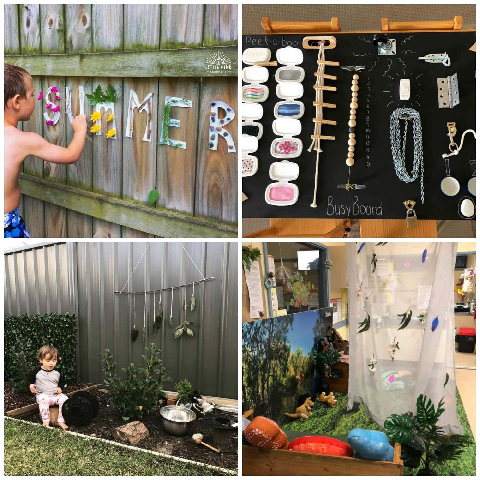 Provide playful sensory play experiences for younger children using this collection of easy DIY, budget friendly ideas from early childhood educators and parents around the world! Make your own sensory paths, walls and toys!
