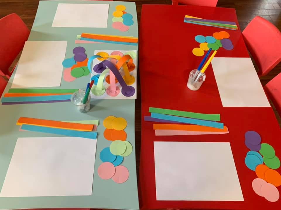 shape collages for toddlers Setup up these simple activity ideas for toddlers and help them learn through play - no hours of prep or expensive materials required! Ideas for early childhood educators, teachers, nursery and homeschool families!