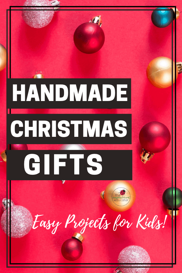 Save money and help children to create a special handmade Christmas present for family and friends with this collection of project and activity ideas!