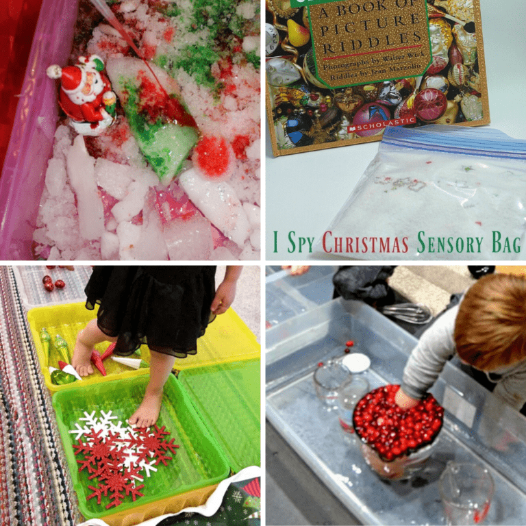 Sensory Christmas Play Ideas for Early Learning and SPD