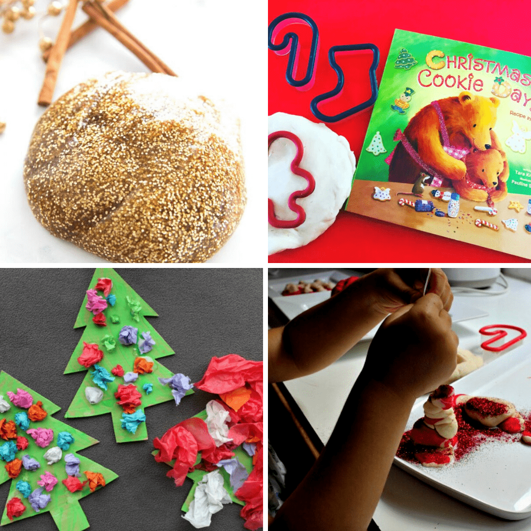 Try these sensory Christmas play ideas and activities from the Empowered Educator for early learning educators, teachers, childcare and daycare providers. Includes sensory processing tips and sensory bins, bags, craft and small world play ideas!