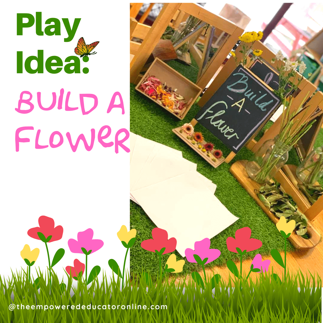 Be inspired to set up invitations to play and learn using simple materials from nature with this collection of photos and ideas from early years educators!