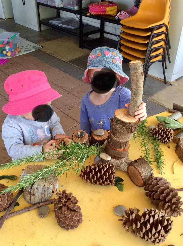 Be inspired to set up invitations to play and learn using simple materials from nature with this collection of photos and ideas from early years educators!