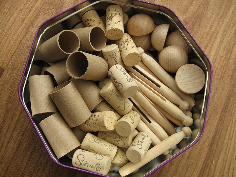 A huge collection of ideas and inspiration to help educators and parents put together treasure baskets for play and learning at home or childcare.