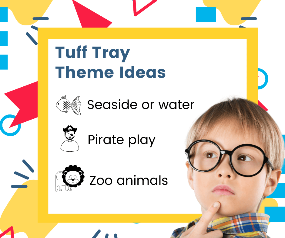 Tuff Trays to invite playful learning 