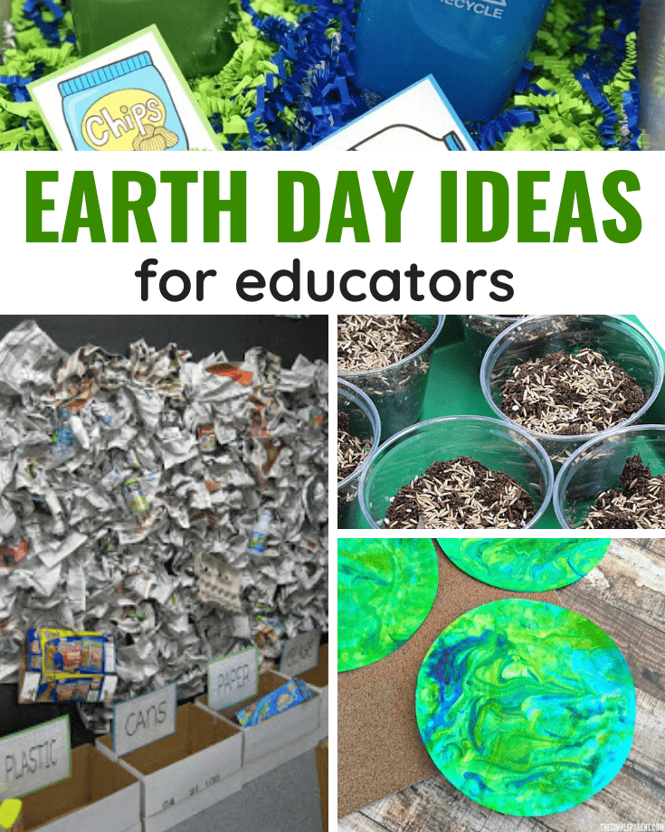 earth day ideas for educators pinterest pin