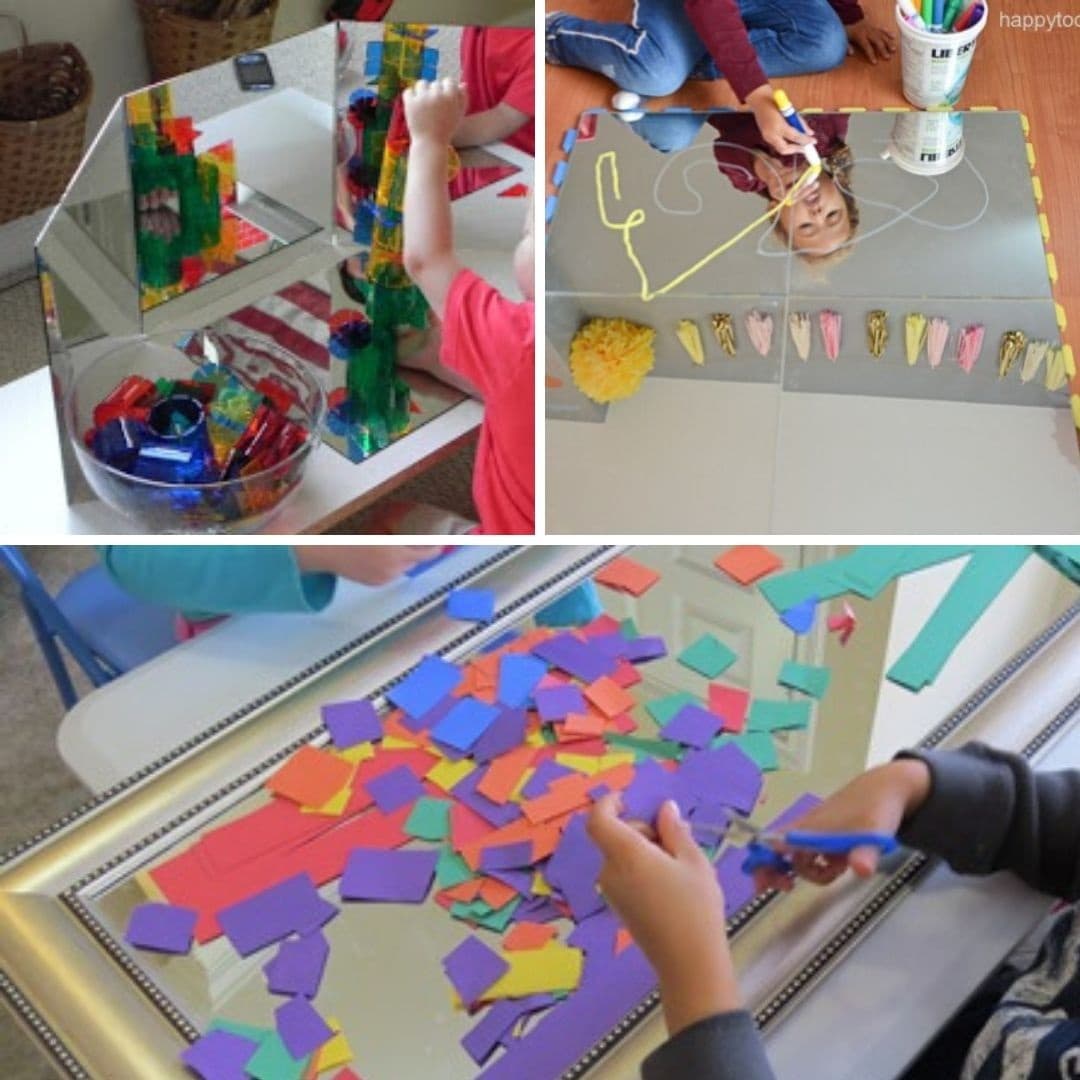 In this post I give educators a huge collection of playful learning activity ideas with colour, light, shadows and reflection - includes learning outcomes!