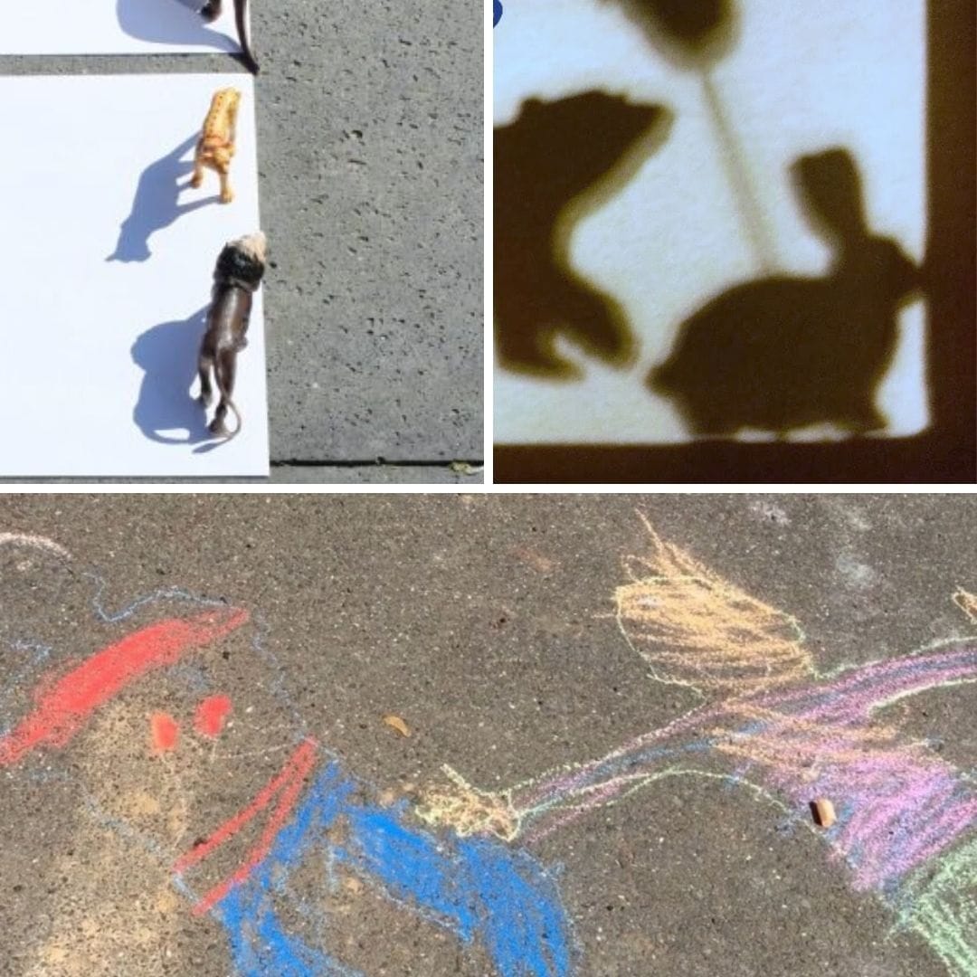 In this post I give educators a huge collection of playful learning activity ideas with colour, light, shadows and reflection - includes learning outcomes!